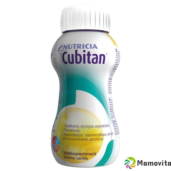 Cubitan liquid food vanilla 4 x 200 ml buy online