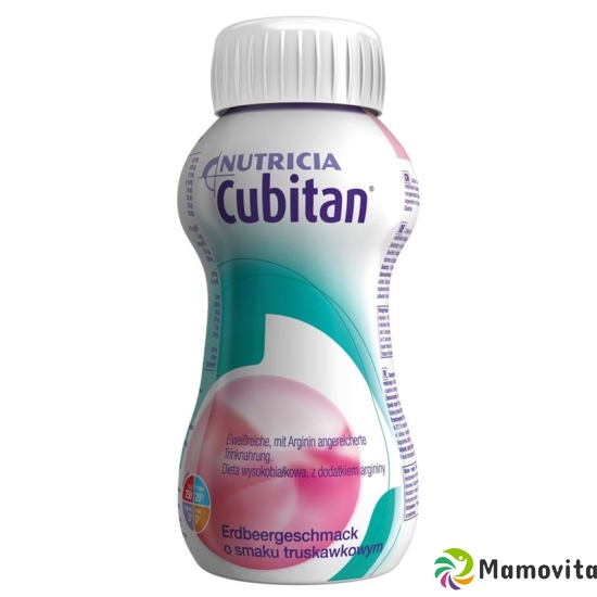 Cubitan liquid food strawberry 24 x 200 ml buy online