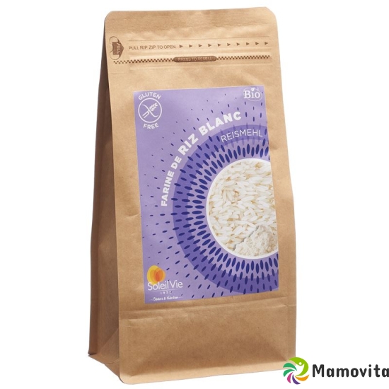 Soleil Vie rice flour organic gluten free 500 g buy online