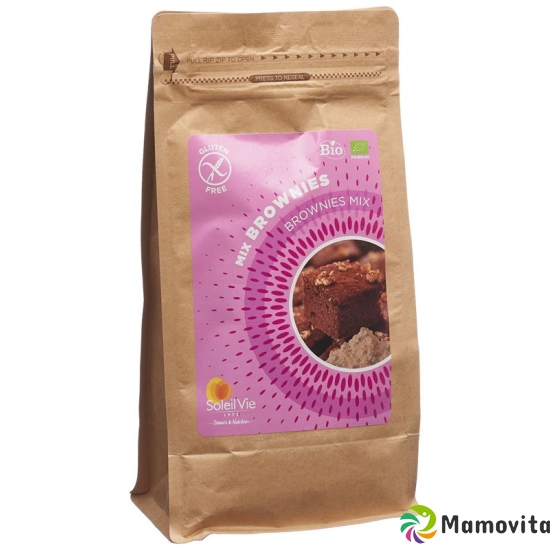 Soleil Vie Brownies Mix Organic gluten free 500 g buy online