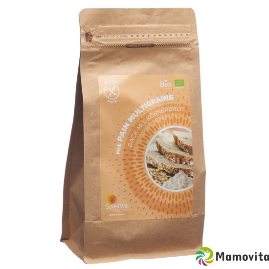 Soleil Vie multigrain mix for bread Organic gluten free 500 g buy online