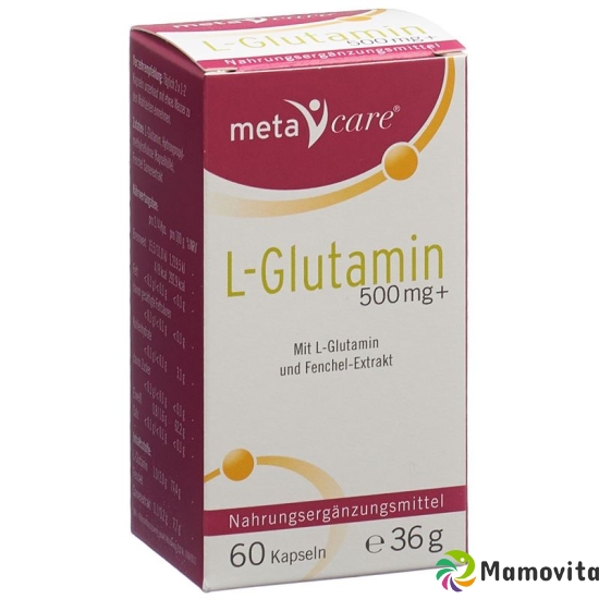 Meta Care L-glutamine 500 mg 60 capsules buy online