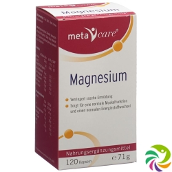 metacare magnesium Kaps 120 pcs