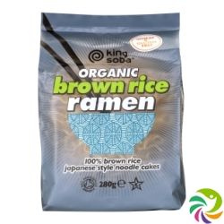 King Soba Brauner Reis Ramen Glutenfrei Bio 280g