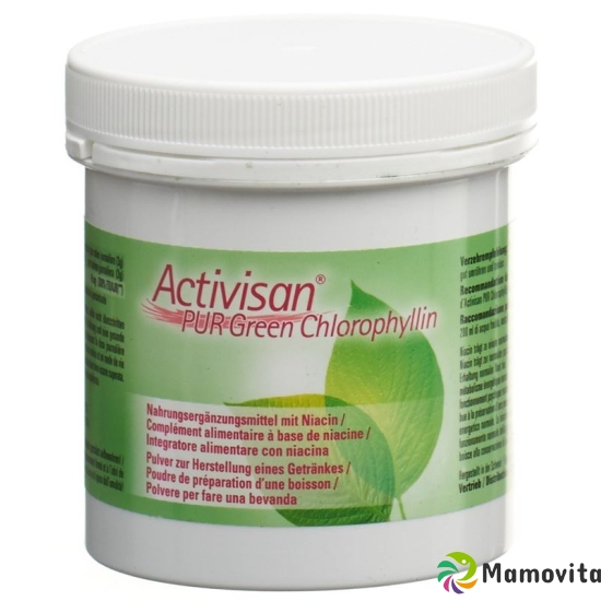 Activisan PUR Green chlorophyllin PLV supplementation with niacin Ds 90 g buy online