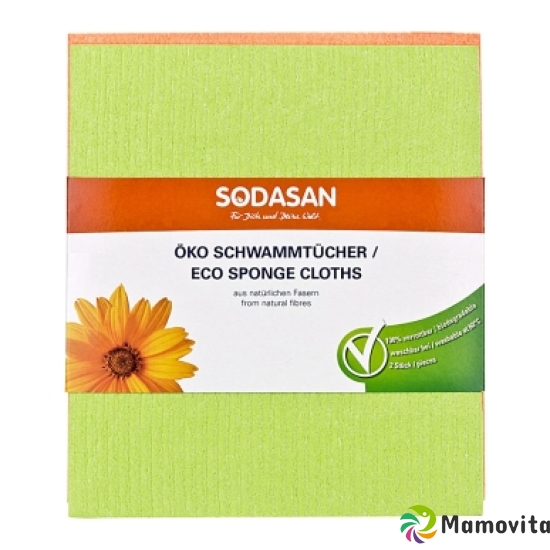 Sodasan Eco Sponge Cloths (pack of 2) buy online