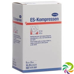 Mediset ES compress type 17 5x5cm 12 fold sterile 100 pcs