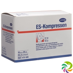 Mediset ES compress type 17 10x20cm 12 fold sterile 100 pcs