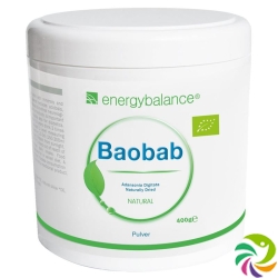 Energybalance Baobab Fruchtpulver Pulver Bio 400g