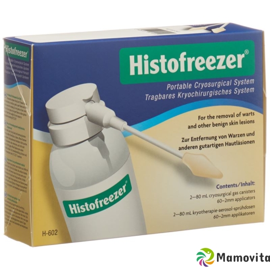 Histofreezer for warts and benign skin lesions small 2mm with 60 applicators 2 x 80 ml buy online