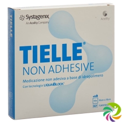 TIELLE NON ADHESIVE foam dressing 10x10cm non-adhesive 10 pieces