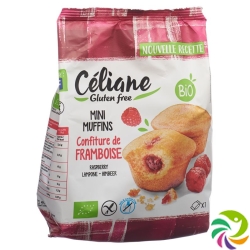 Les Recettes de Céliane mini-muffins raspberry filling Gluten Free Organic 200 g