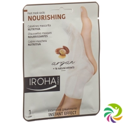 Iroha Hands&feet Foot Mask Socks Nour 2x 9 Stück