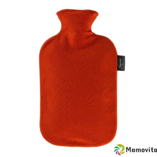 Fashy hot water bottle thermoplastics with fleece reference 2l Cranberry buy online