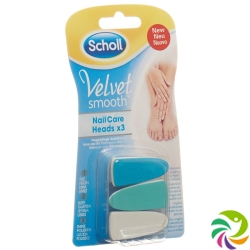 Scholl Velvet Smooth Nail Care essays 3 pcs