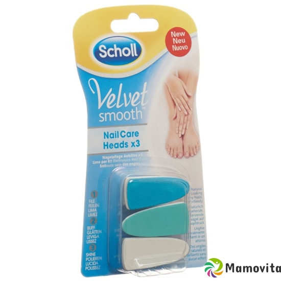 Scholl Velvet Smooth Nail Care essays 3 pcs buy online