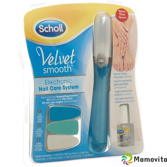 Scholl Velvet Smooth electronically Nail Care System buy online