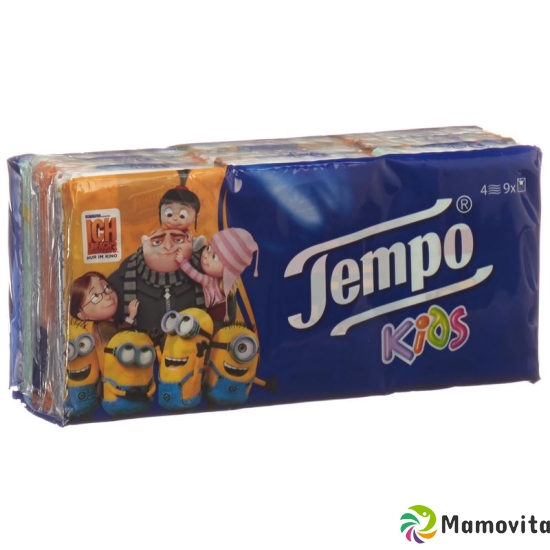 Tempo handkerchiefs Mini Pack 9 x 5 pcs buy online