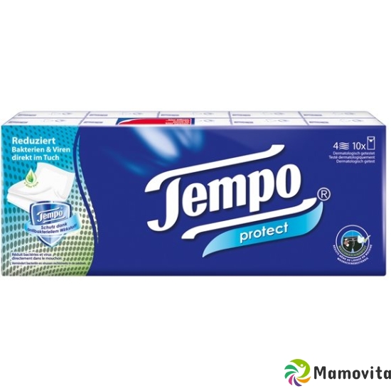 Tempo handkerchiefs Protect 10 x 9 units buy online