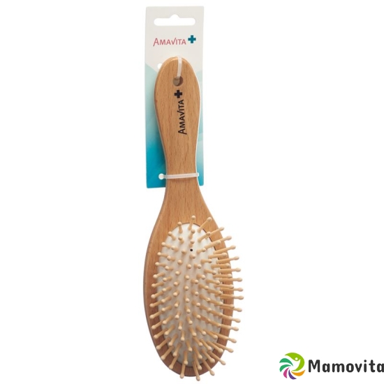 Amavita wooden brush large oval buy online