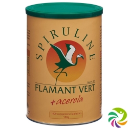 Spirulina Flamant Vert + Acerola (Vitamin C) Tabl 500 mg 1000 pc