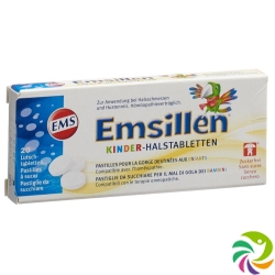 Emsillen children Halstabletten with vanilla 20 pcs