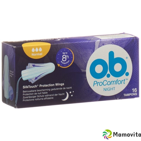 OB tampons Flexia ProComfort Night Normal 16 pcs buy online