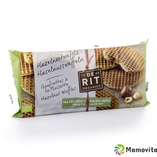 De Rit Haselnusswaffeln Bio 175g buy online