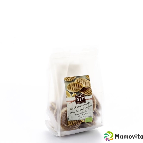 De Rit Mini Karamellwaffeln Bio 150g buy online