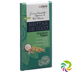 Claro Schokolade Coco Fairtrade Bio 100g