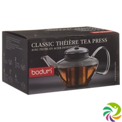 Bodum tea maker 0.6L stainless steel filter + lid