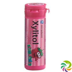 Miradent xylitol gum for Kids strawberry 30 pcs