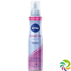 Nivea Hair Diamond Gloss Care Styling Mousse 150 ml