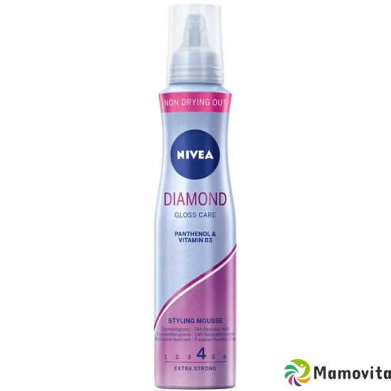 Nivea Hair Diamond Gloss Care Styling Mousse 150 ml buy online