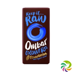 Ombar Schokolade Kokosnuss 60% 35g