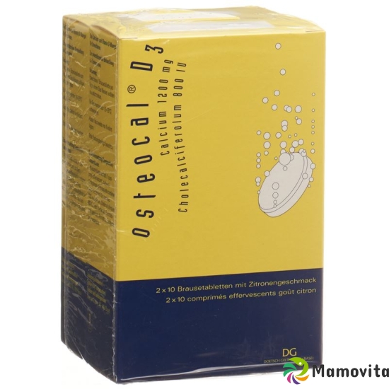 Osteocal D3 Brausetabl 1200/800 40 pcs buy online