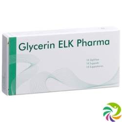 Glycerol ELK pharmaceutical Supp 18 pcs