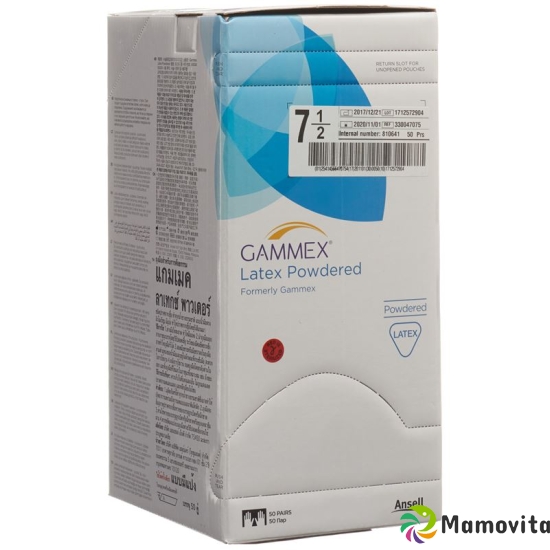 Gammex 7½ latex surgical gloves Powdered 50 pairs buy online