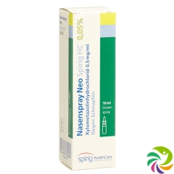 Nasal spray Neo Spirig HC 0.05% Dosierspr 10 ml