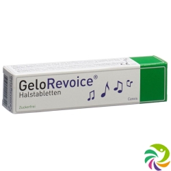 GeloRevoice Halstabletten cassis menthol 20 pcs