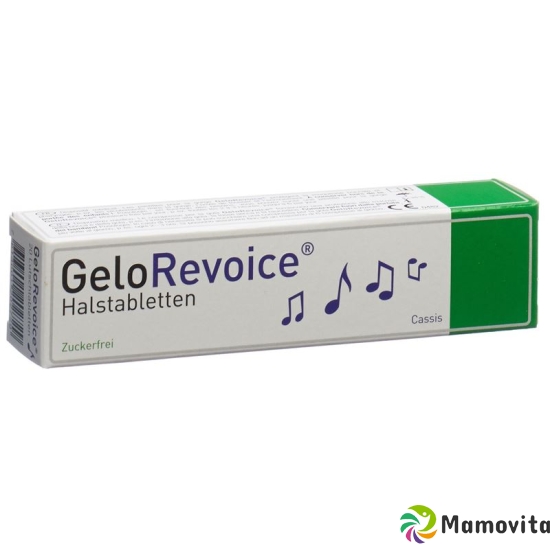 GeloRevoice Halstabletten cassis menthol 20 pcs buy online