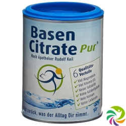 Basen Citrate Pur Pulver Dose 216g