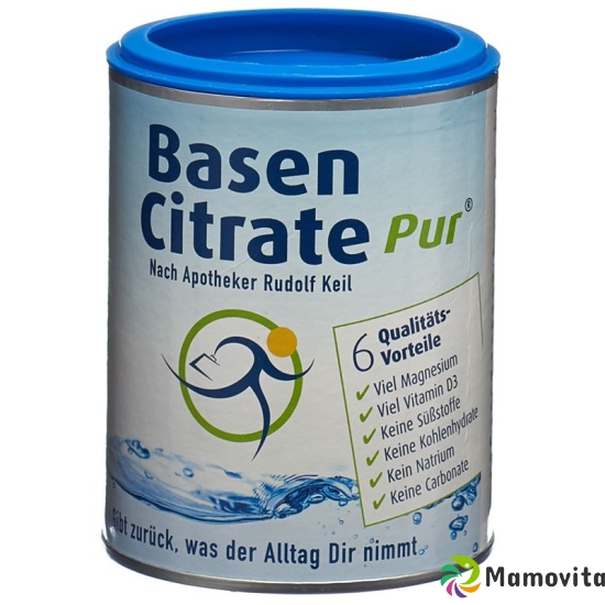 Basen Citrate Pur Pulver Dose 216g buy online