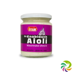 Vitam Sauce Veginaise Knoblauch ohne Ei Bio 225ml