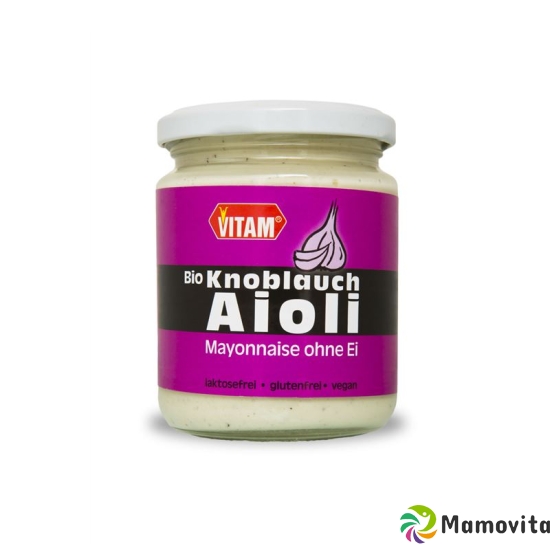 Vitam Sauce Veginaise Knoblauch ohne Ei Bio 225ml buy online