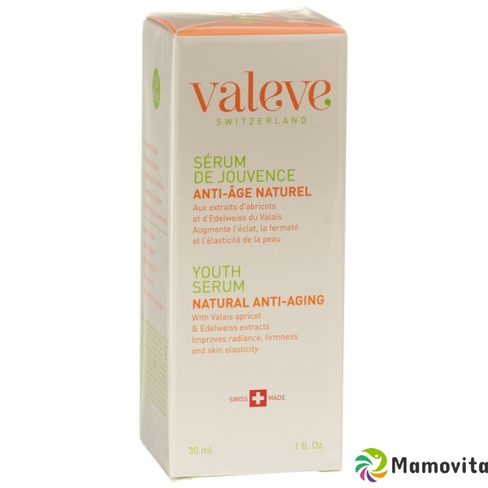 valeve Serum anti-age serum naturel de jouvence 30 ml buy online