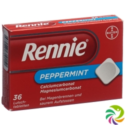 Rennie Peppermint 36 Lutschtabletten