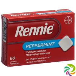 Rennie Peppermint 60 Lutschtabletten