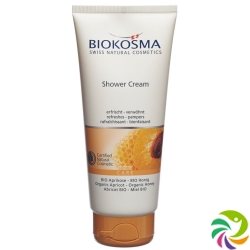 Biokosma Shower Cream apricot Honey 200 ml