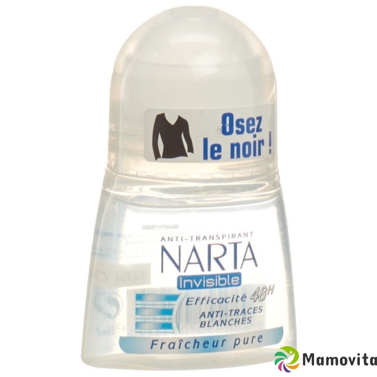 Narta deodorant bille roll on invisible 50 ml buy online